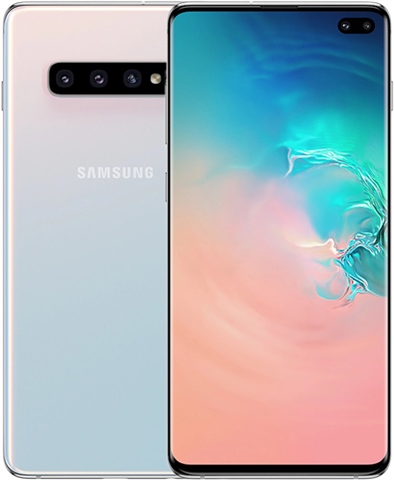 Samsung Galaxy S10 Plus Dual Sim 128GB Prism White, VoLTE B - CeX
